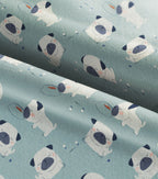 Pugs Super Snuggle Flannel Fabric