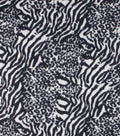 Multi Animal Blizzard Fleece Fabric