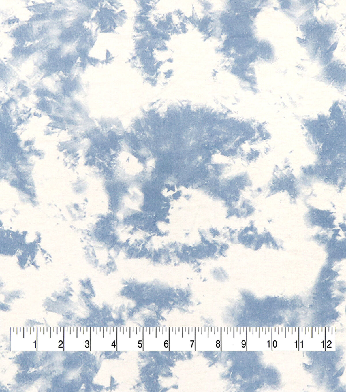 Light Blue Tie Dye Super Snuggle Flannel Fabric