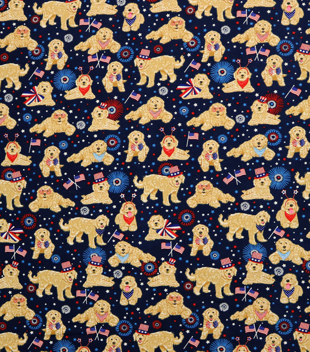 Dog Super Snuggle Flannel Fabric