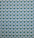 Blue Daisies Super Snuggle Flannel Fabric