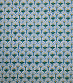 Blue Daisies Super Snuggle Flannel Fabric
