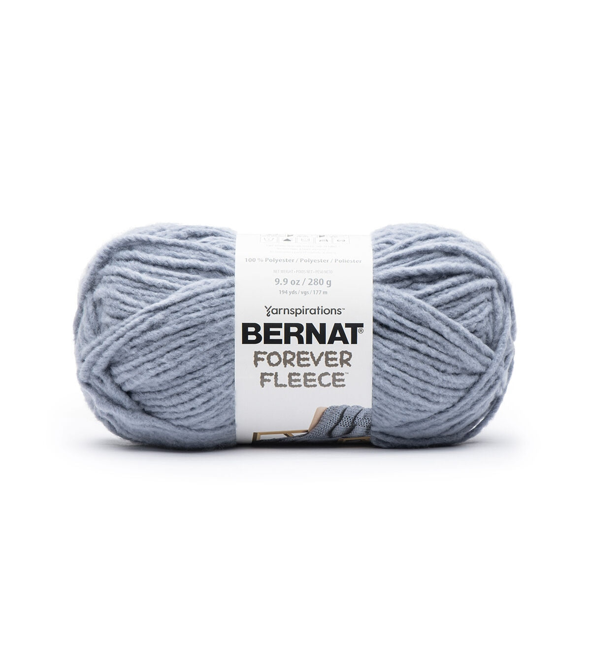 Bernat Forever Fleece 194yds Super Bulky Polyester Yarn