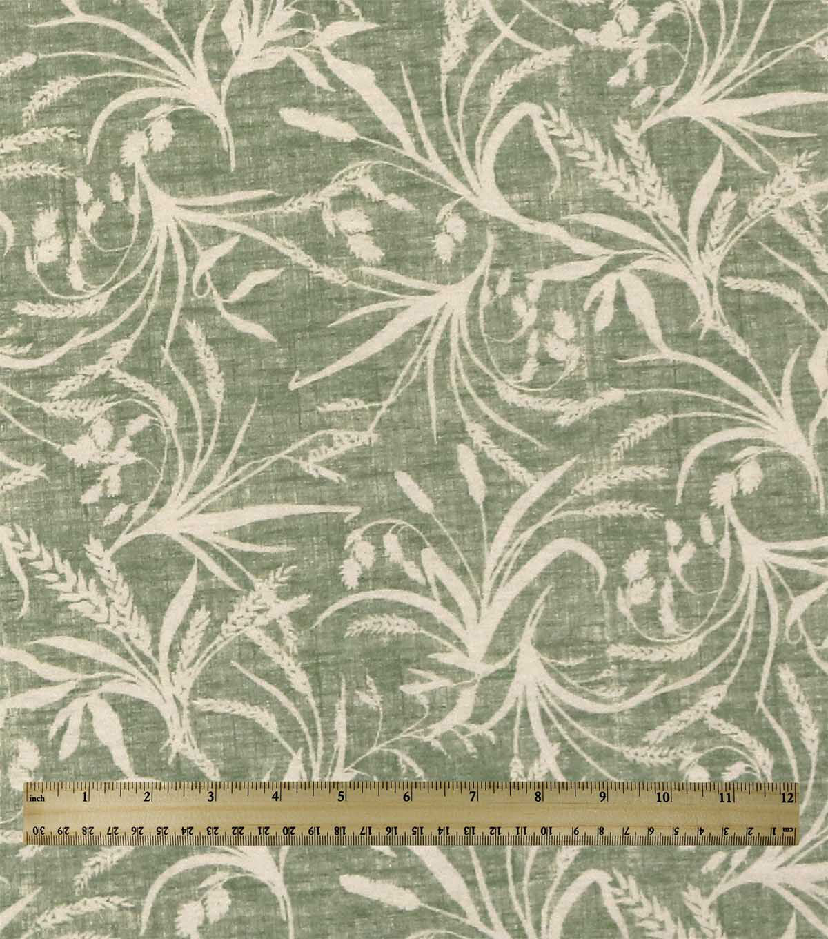 108 Teal Wheat Wide Flannel Fabric