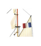 Hermione La Fayette Easy Kit. Wooden Model Ship with Paints