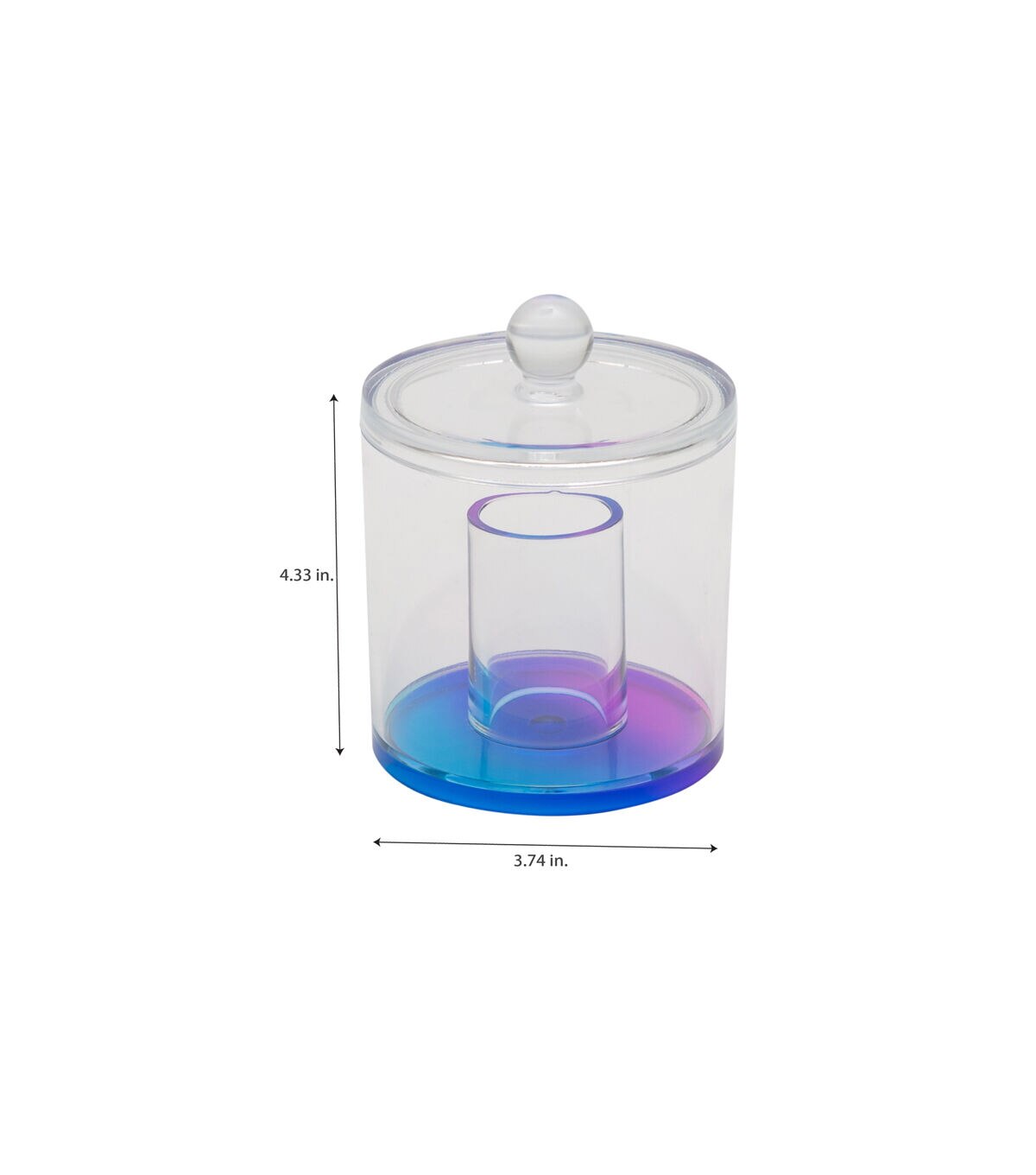 Simplify 4 Ombre Q Tip & Cotton Holder