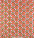 Retro Floral Blizzard Fleece Fabric
