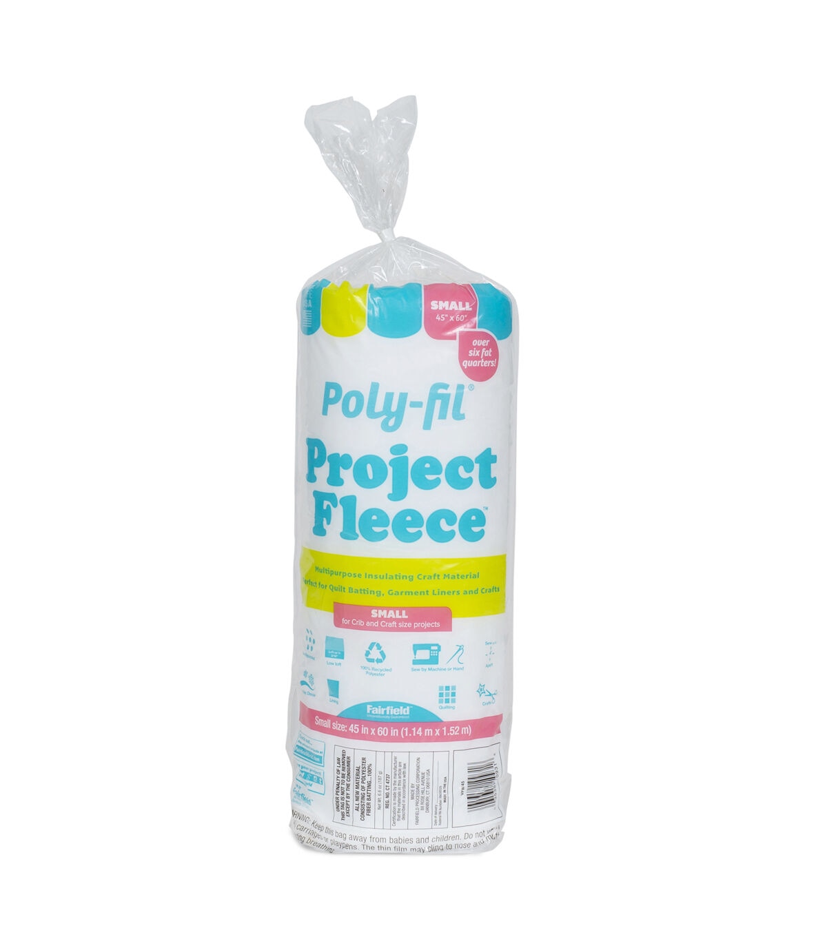 Poly Fil Project Fleece Batting 45 x 60