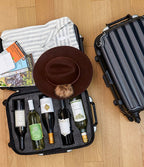 VinGardeValise Piccolo 5-Bottle Wine Suitcase