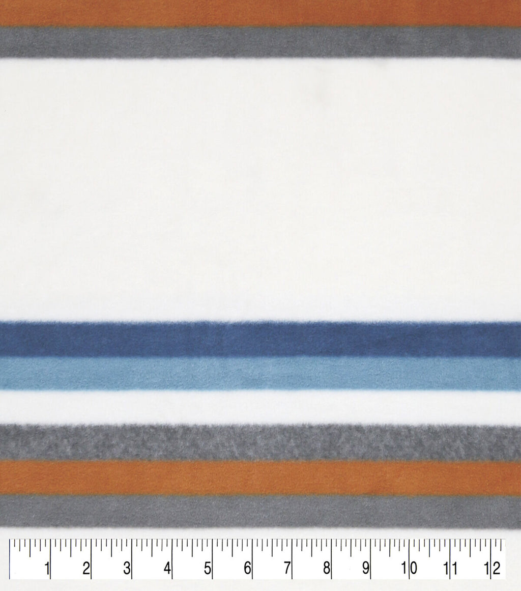 Southwest Stripes Luxe Fleece Fabric