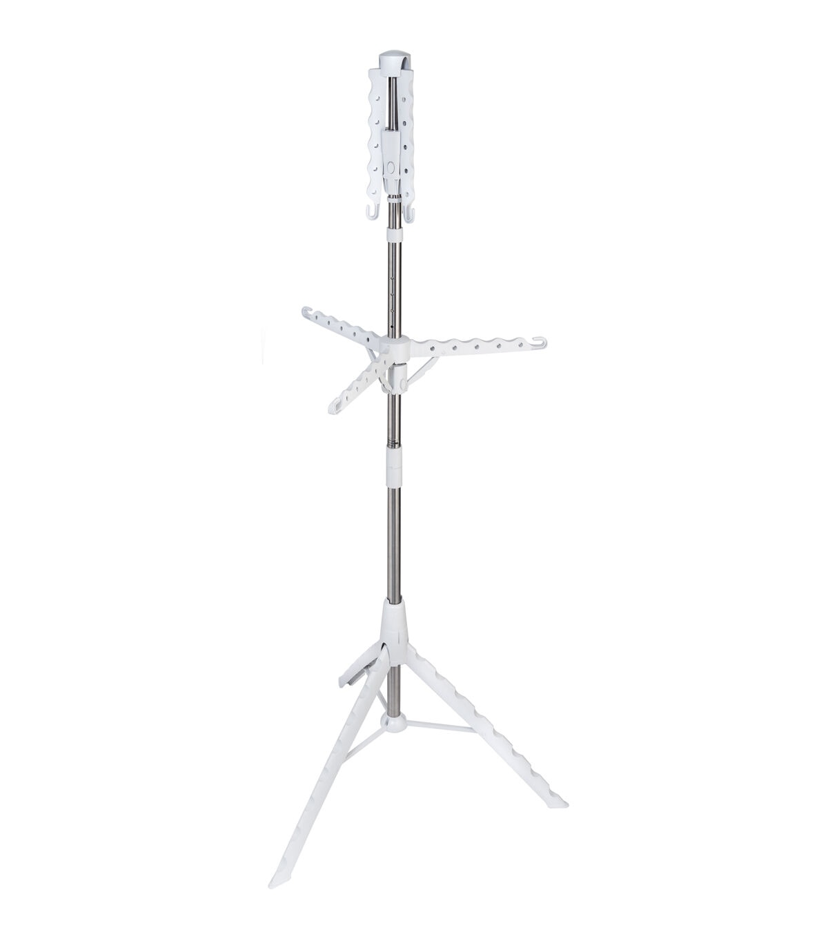 Honey Can Do 28.5 x 74 White 2 Tier Tripod Clothes Drying Rack