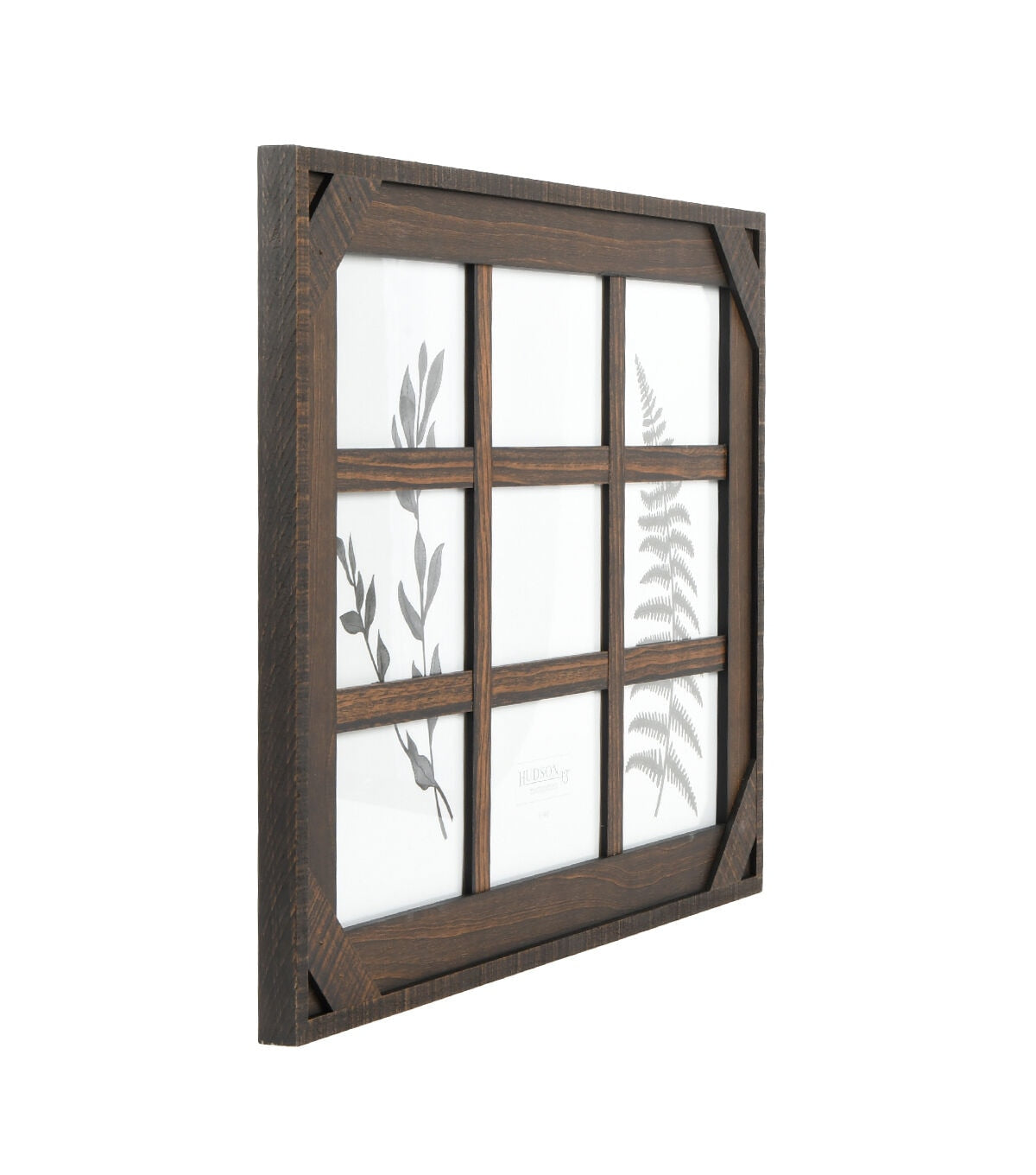 Walnut 9 Photo 4 x 6 Collage Frame by Hudson 43