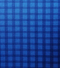 Plaid Blue Super Snuggle Flannel Fabric