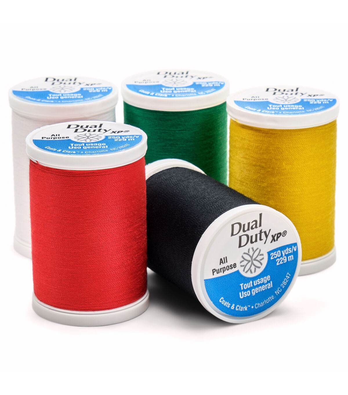 Coats & Clark Christmas 5 Pack 250yds Thread