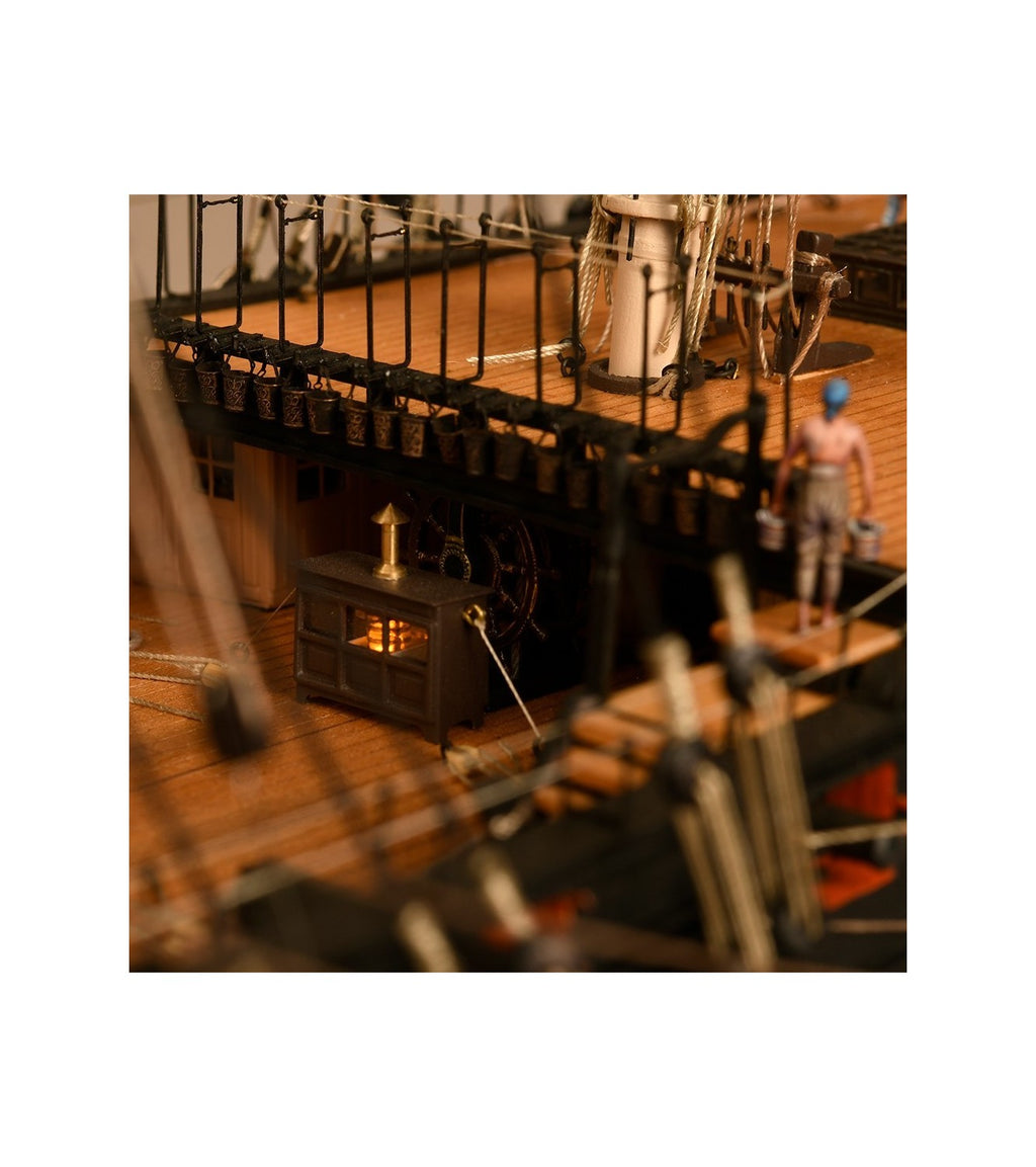 HMS VICTORY Trafalgar 1805 - ANATOMY Version - 1:84 Wooden Scale Model