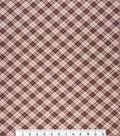 Diamond Plaid Super Snuggle Flannel Fabric