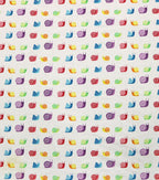 Rainbow Snails Super Snuggle Flannel Fabric