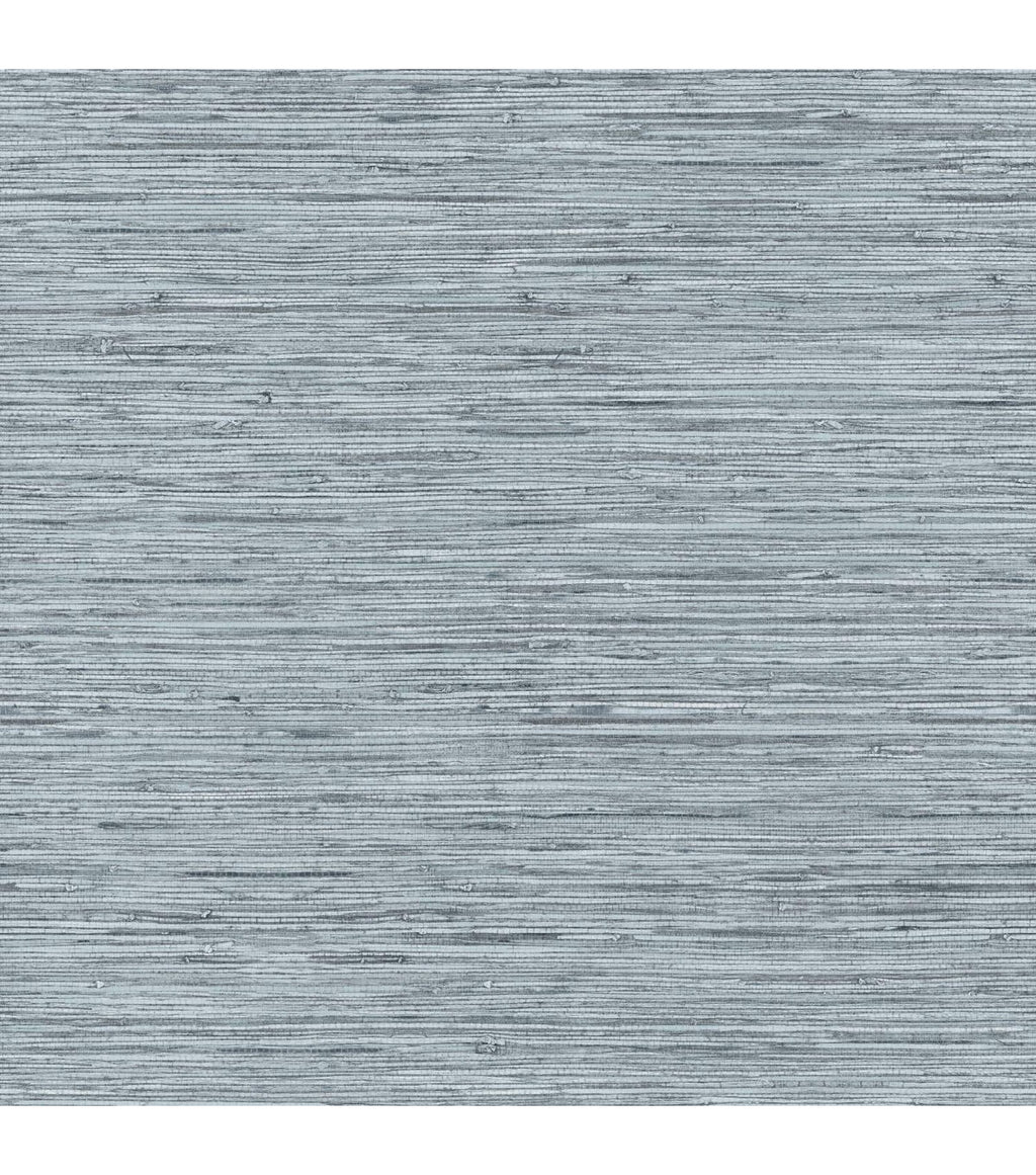 RoomMates Faux Grasscloth Peelable Wallpaper Blue