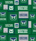 Hartford Whalers Fleece Fabric Patch