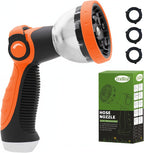 Besiter Garden Hose Nozzle Sprayer: 2 Pack 10 Watering Patterns Spray Nozzles Heavy Duty Hose Head Hose Attachment