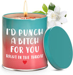 Christmas Birthday Sister Gifts for Women Her Funny Scented Candle