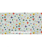 Camping Animals Super Snuggle Flannel Fabric