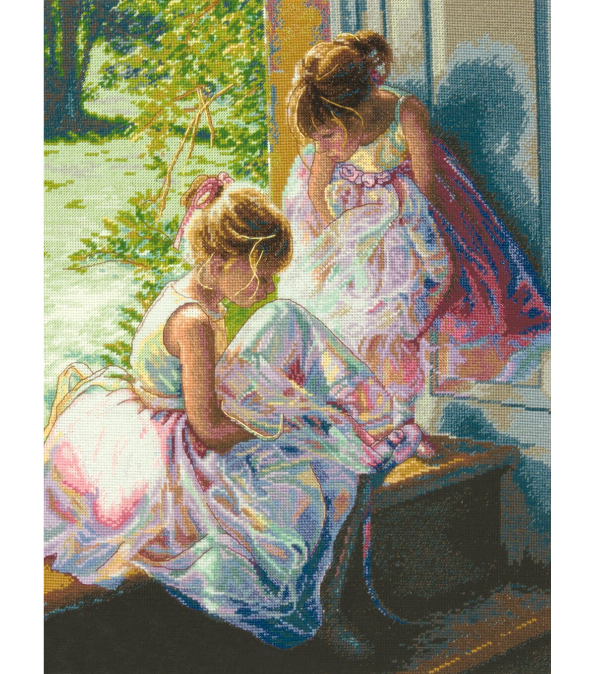 Dimensions 11 x 14 Ballerina Dreams Counted Cross Stitch Kit