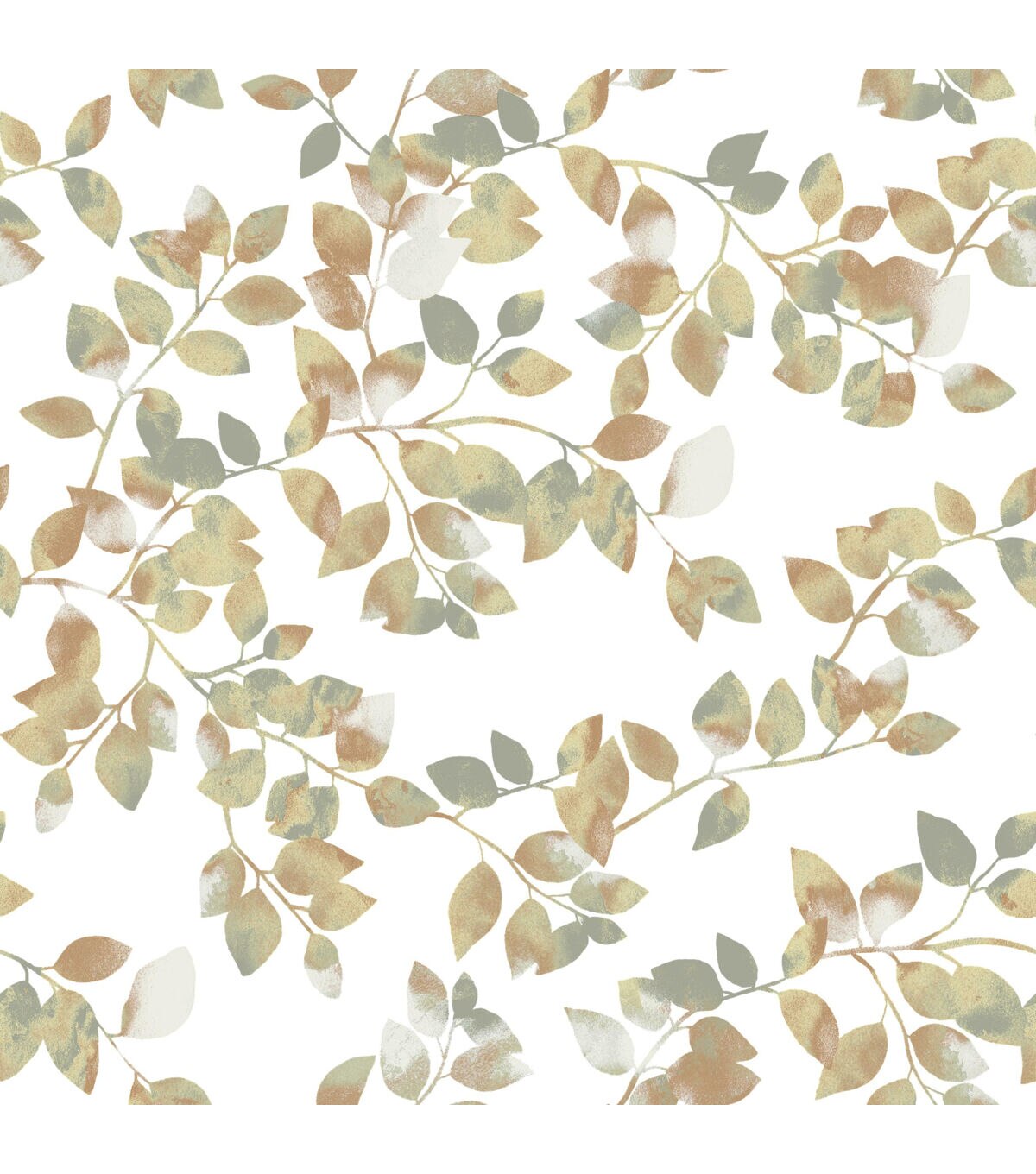 RoomMates 20.5 x 16.5' Fall Latvus Leaves Peel & Stick Wallpaper