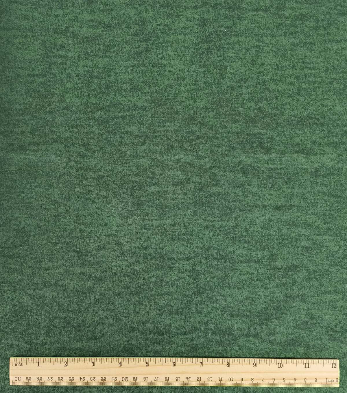 Green Heathered Luxe Flannel Fabric