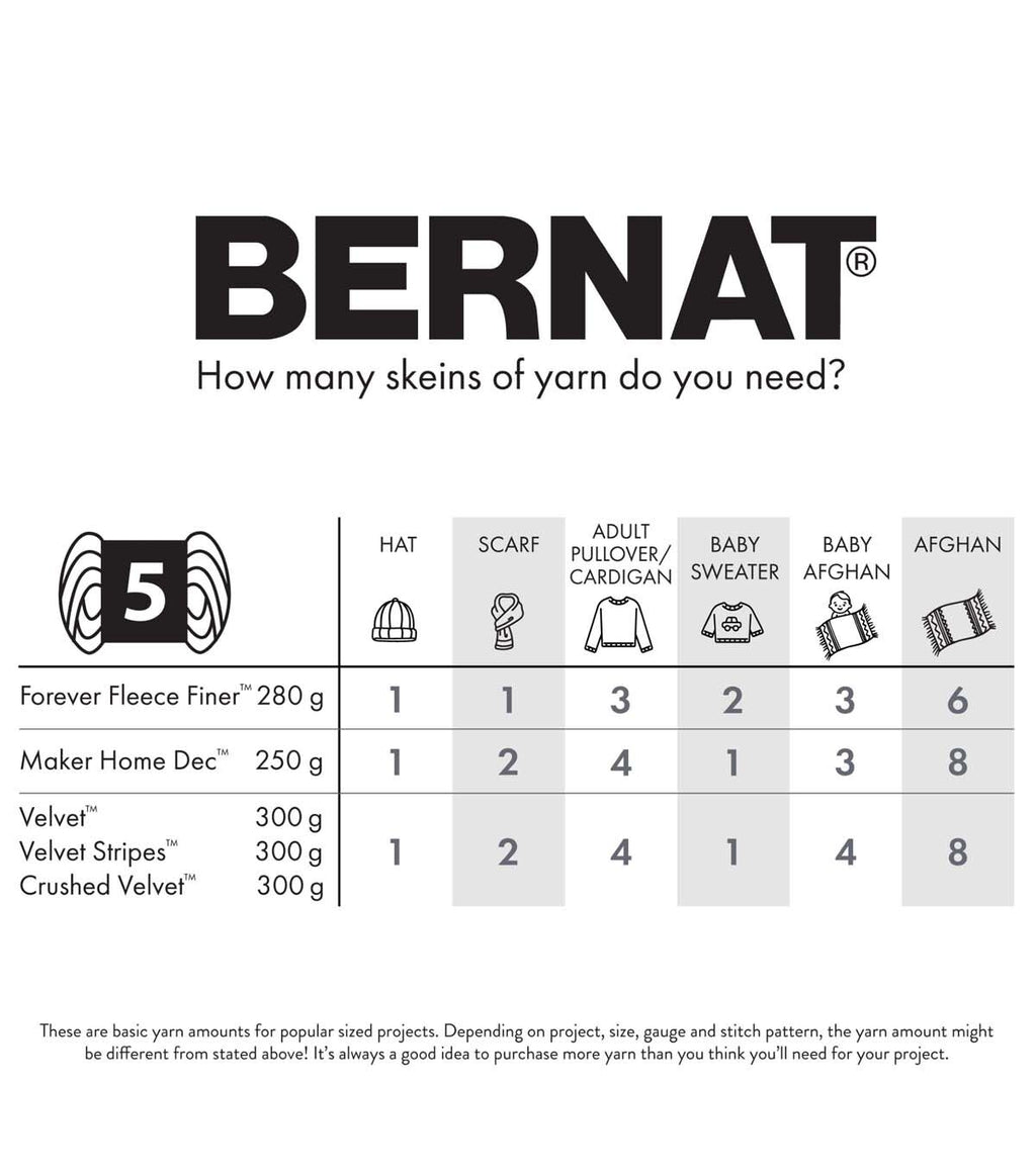 Bernat Crushed Velvet Yarn