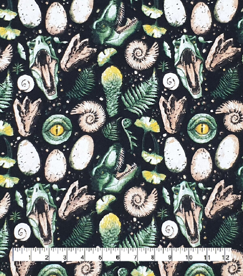 Dinosaur Things Super Snuggle Flannel Fabric