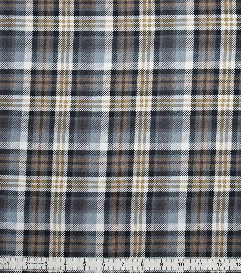Multi Plaid Super Snuggle Flannel Fabric