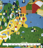 Town View Super Snuggle Flannel Fabric