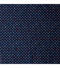 Stars And Dots Patriotic Cotton Fabric