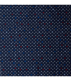 Stars And Dots Patriotic Cotton Fabric