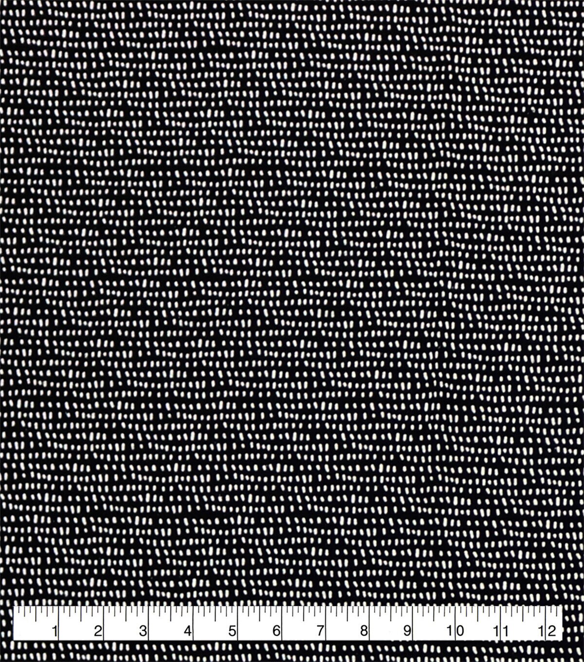 Marks Black 108 Wide Flannel Fabric