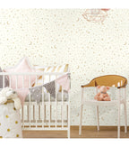 RoomMates Wallpaper Gold Twinkle Little Star