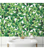 RoomMates Palm Leaf Peelable Wallpaper