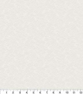 Fabric Traditions White Waves Cotton Fabric by Keepsake Calico