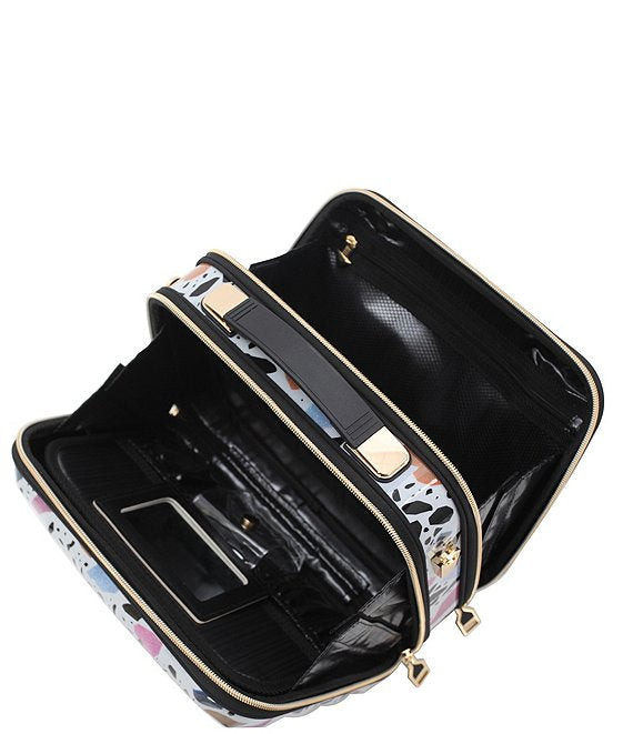 Savoir Collection Terrazzo Print Travel Beauty Case
