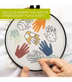 Bucilla 6 Creative Hands Embroidery Kit