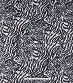 Multi Animal Blizzard Fleece Fabric