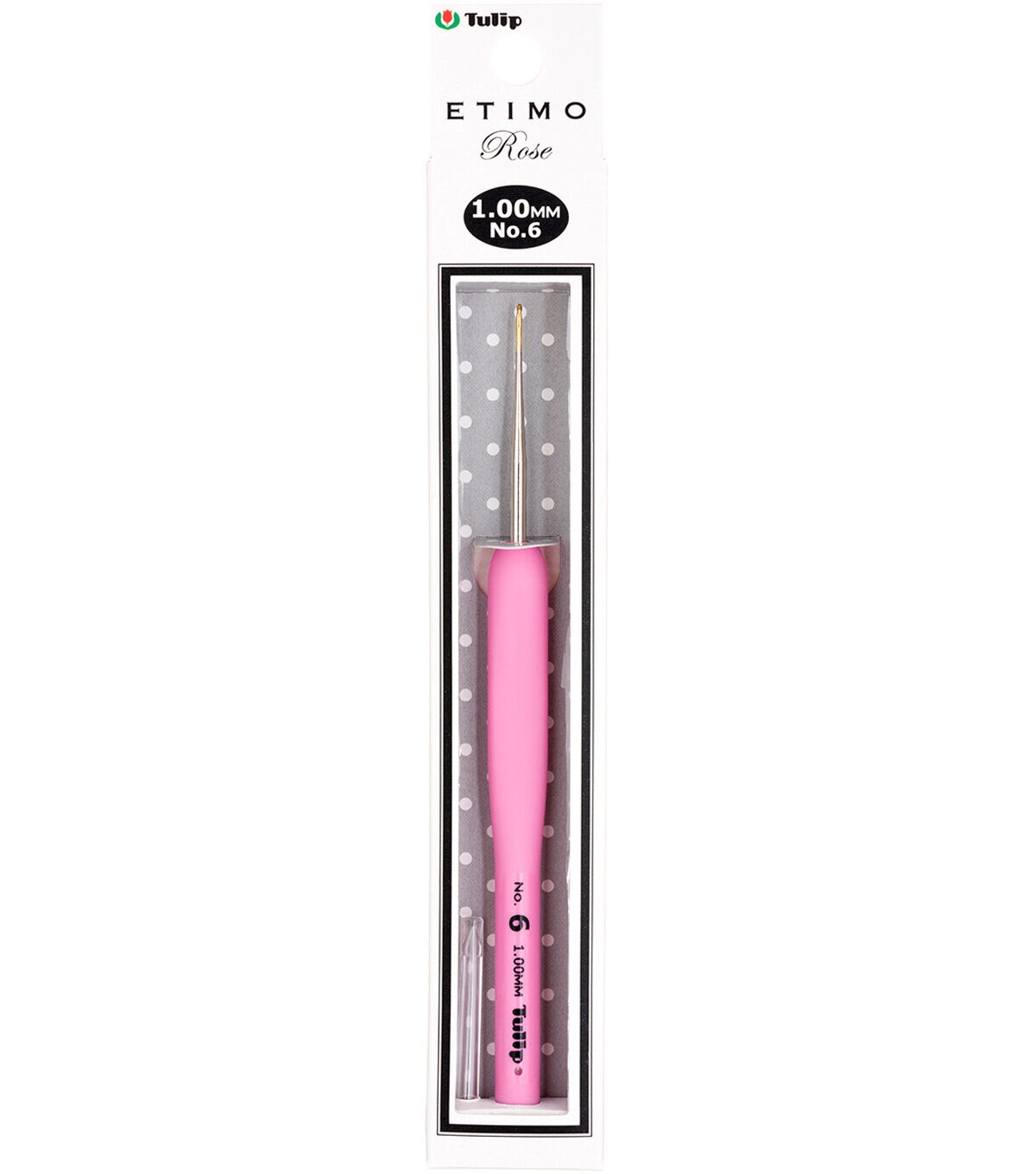 Tulip Etimo Rose Steel Crochet Hook Size 6/1.0mm