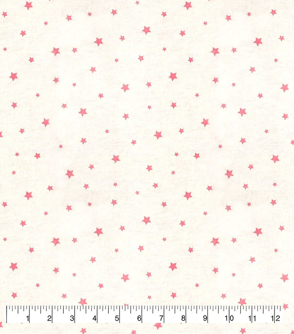 Stars 108 Wide Flannel Fabric