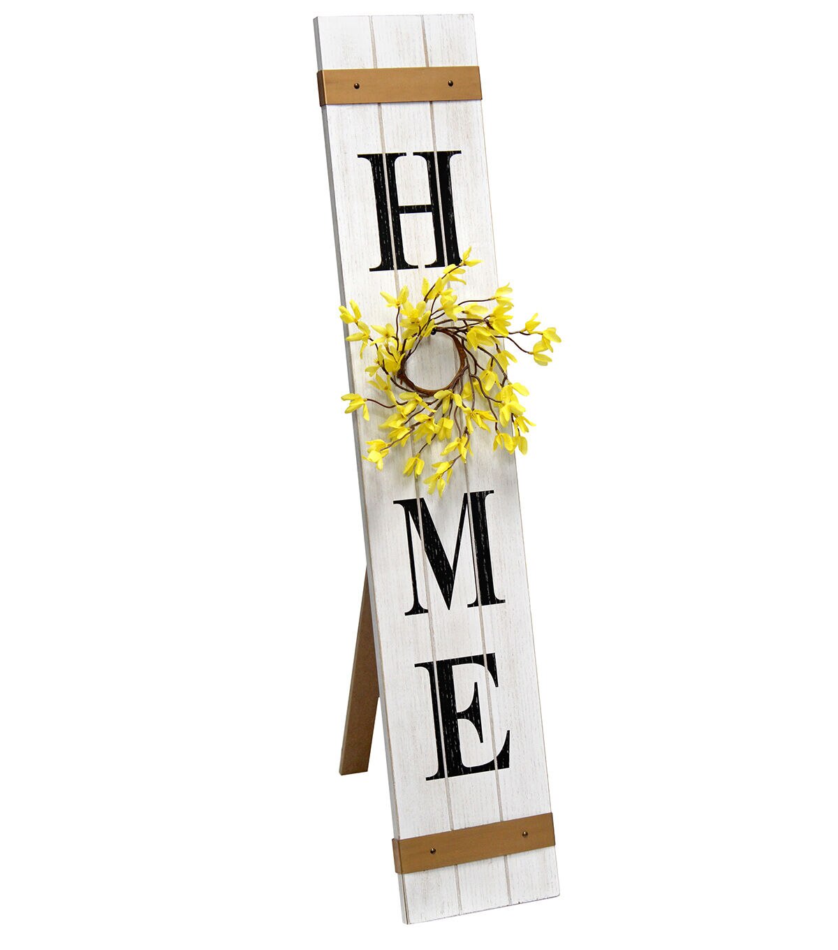 All The Rages Wooden Home Porch Sign with Interchangable Wreaths