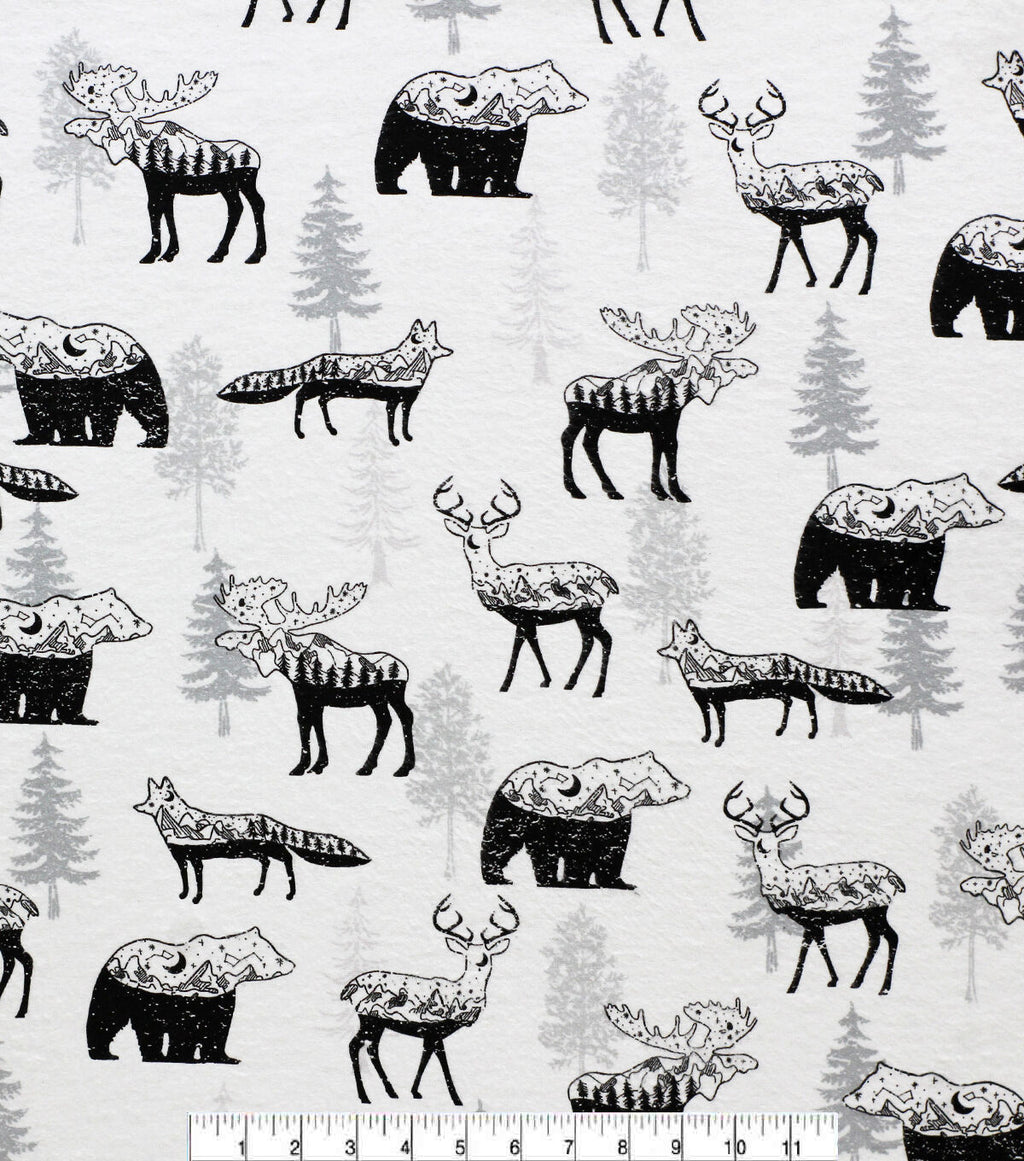 Wilderness Celestial Super Snuggle Flannel Fabric