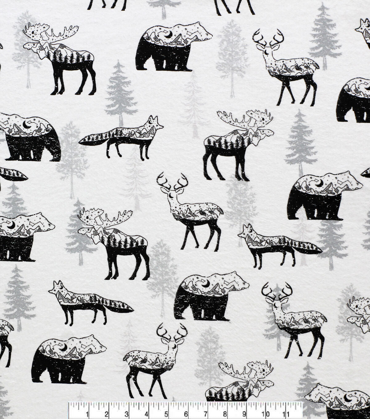 Wilderness Celestial Super Snuggle Flannel Fabric