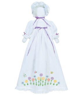 Jack Dempsey Field of Flowers Stamped Pillowcase Doll Kit