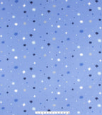 Snow Geo Blizzard Prints Fleece Fabric