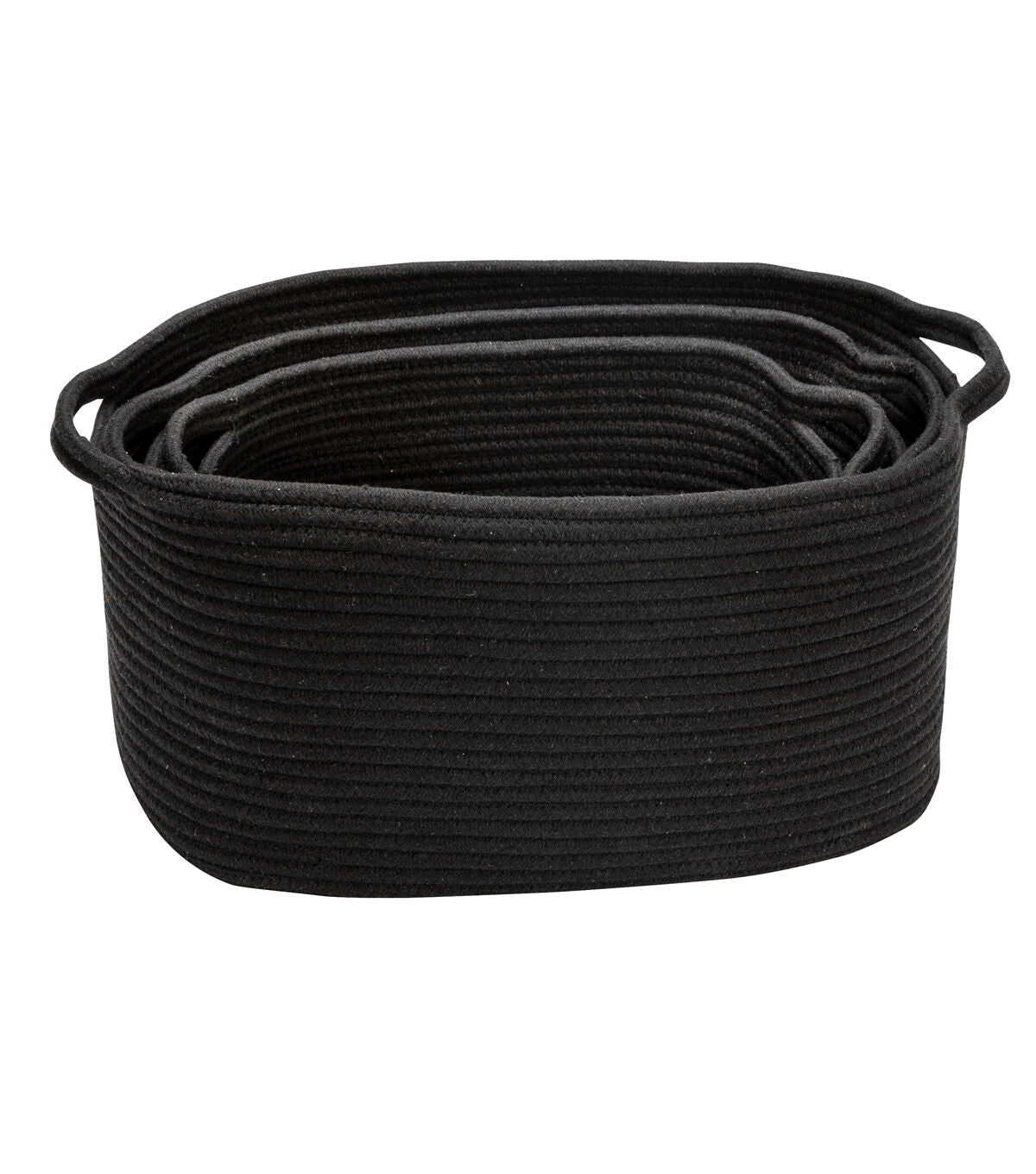 Honey Can Do 18.5 x 13 Soft Cotton Coil Nesting Baskets 3ct